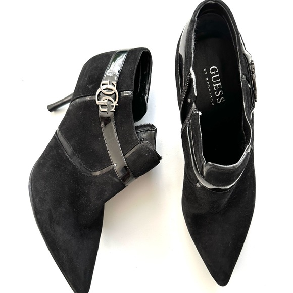 GUESS MARCIANO COLLECTION WOMEN SUEDE BOOTS SIZE 10M - Picture 2 of 2